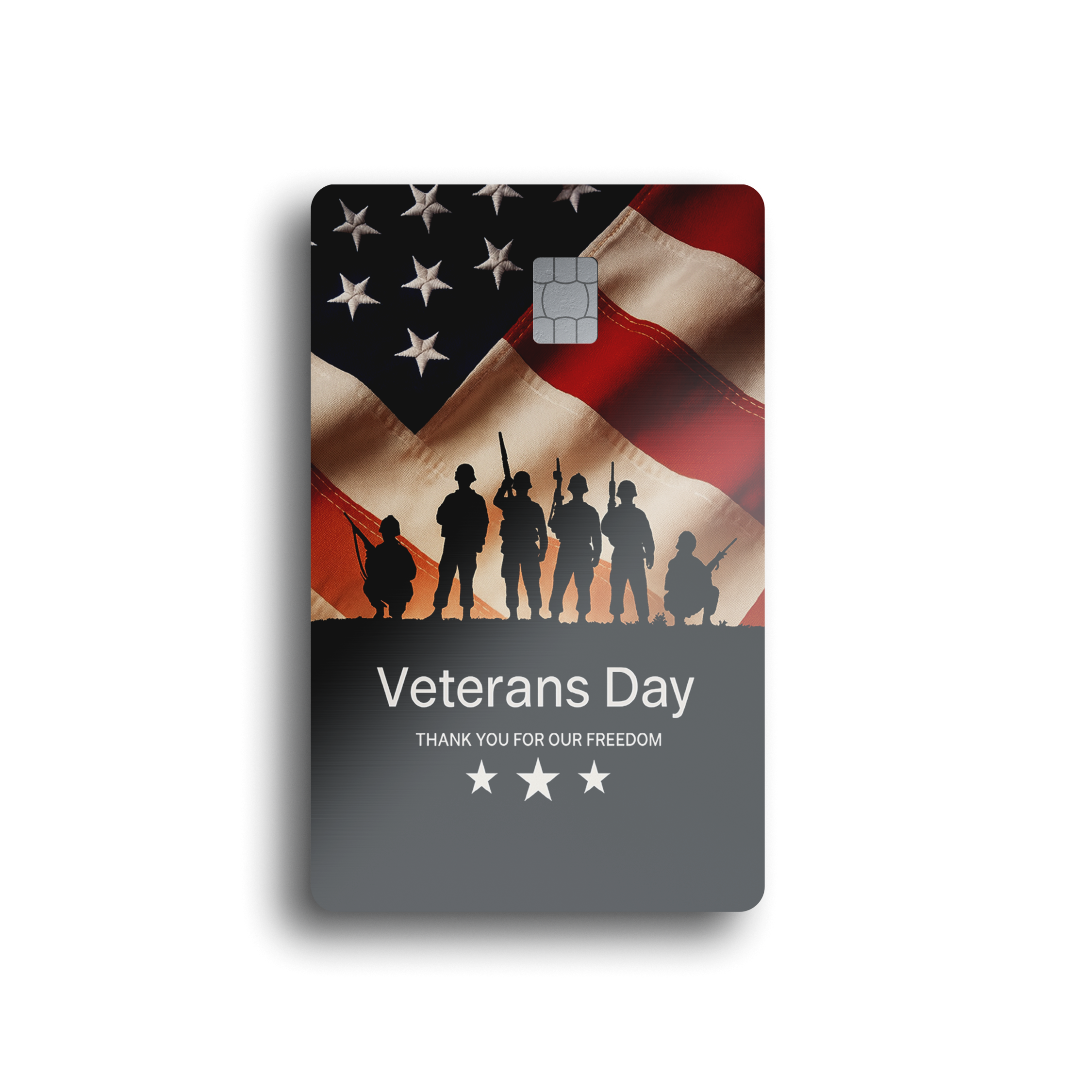 Veterans Honor Banner Card Skin